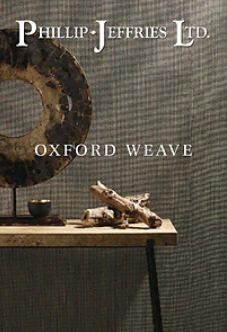 Phillip Jeffries Oxford Weave Wallpaper